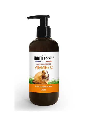 Vitamine C pour Cochon d’inde– Flacon pompe - 250 ml