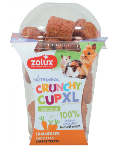 CRUNCHY CUP XL FRIANDISES À LA CAROTTES