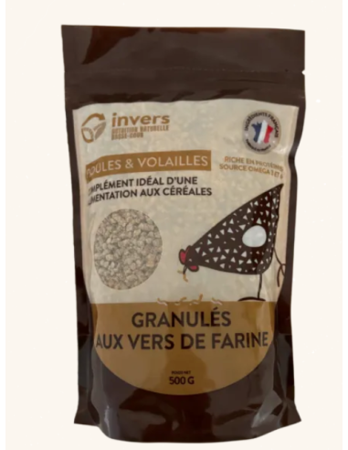 Granulés aux insectes pour poules & volailles