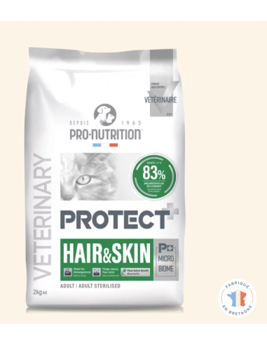 Croquettes vétérinaire Protect : HAIR SKYN 2kG