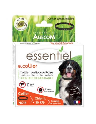 Agecom "Essentiel" collier antiparasitaire  chien 3 tailles