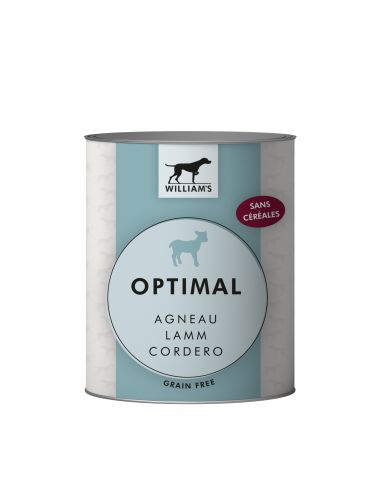 PATE POUR CHIEN OPTIMAL AGNEAU