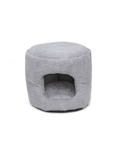 IGLOO POUR CHAT HARRY GRIS 40CM