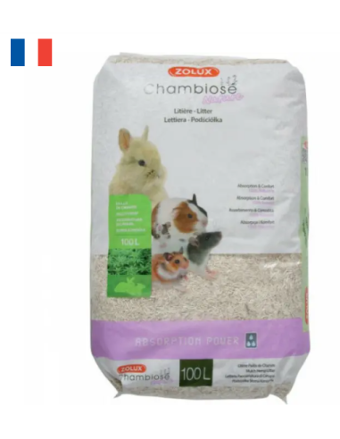 LITIERE CHAMBIOSE NATURE RONGEURS - 10L 30 L 100 L