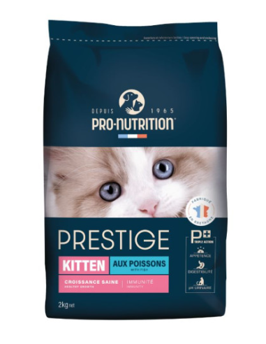 PRESTIGE CHAT KITTEN AUX POISSONS 2KG