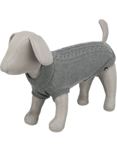 PULLOVER KENTON TORSADES - CHIEN Taille du 36 au 60