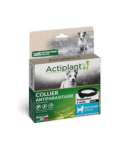 Actiplant' - Collier antiparasitaire - petit chien 2-10 kg