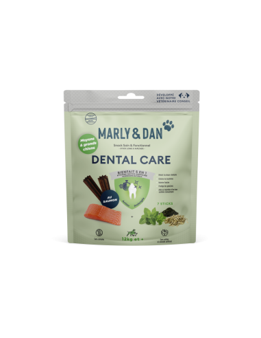 DENTAL CARE CHIENS 7 STICKS MARLY&DAN