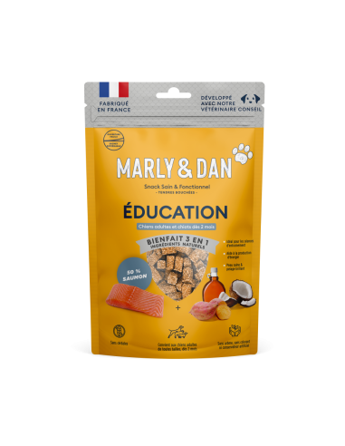 TENDRES BOUCHEES "EDUCATION"  CHIEN MARLY & DAN