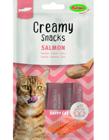 CREAMY SNACK STICK- CREME AUX SAUMON POUR CHAT 60 gr